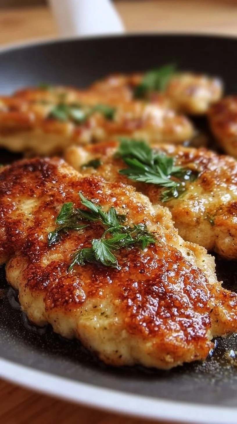 Juicy and tender melt-in-your-mouth chicken breast dish served on a plate