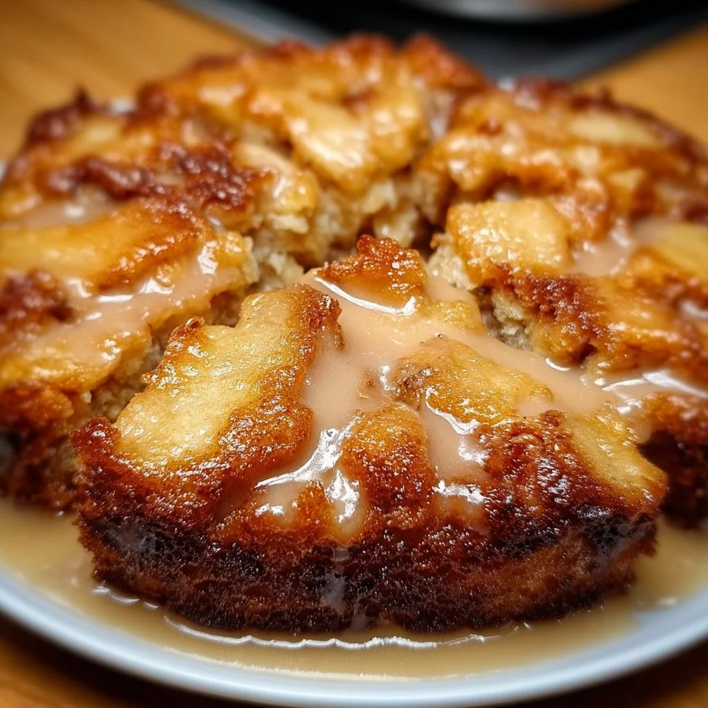 Delicious homemade apple cake with fresh apples and a hint of cinnamon