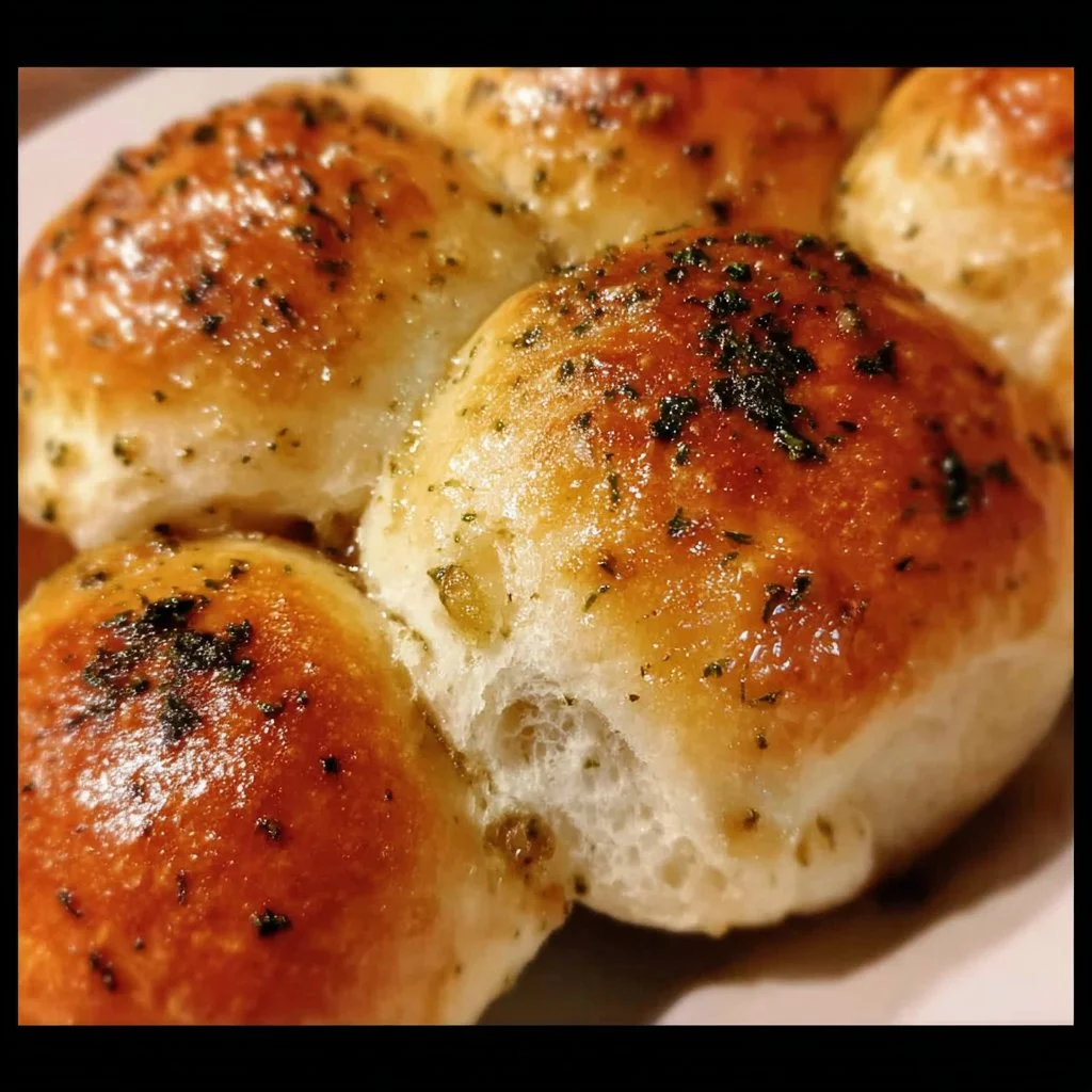 Delicious homemade Garlic Bread Rolls served warm and buttery