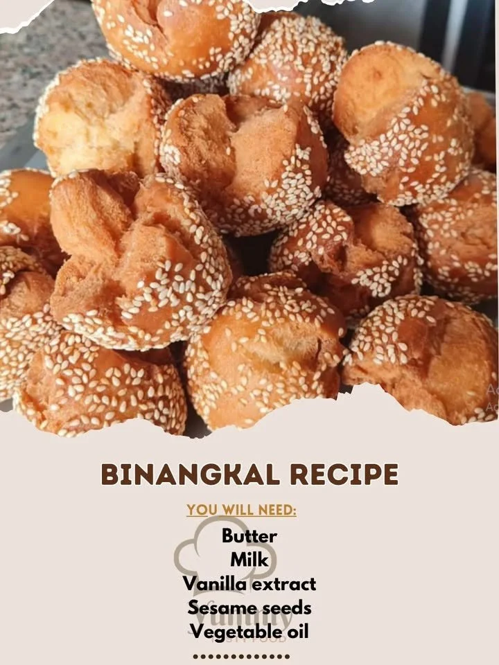 Delicious Binangkal snack, a traditional Filipino delicacy deep-fried to perfection.